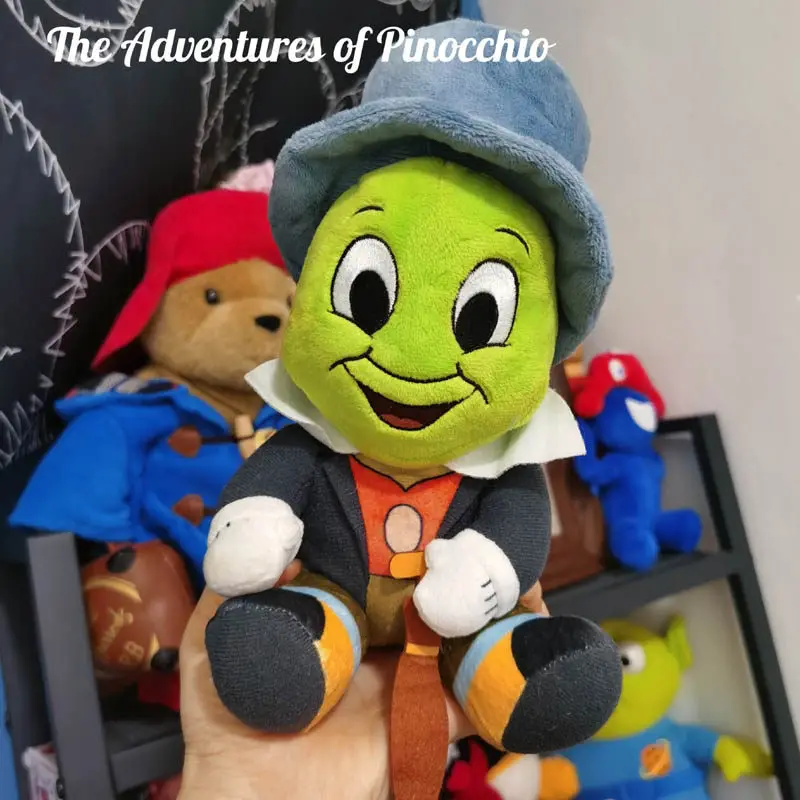 Najnowsza historia Pinokio od Disneya, lalka Mr. Cricket, zabawki kolekcjonerskie, pluszaki, idealne dla wszystkich grup wiekowych.