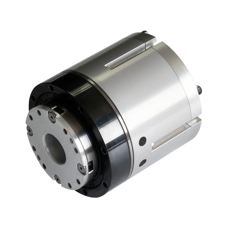 CNC High Precision 48V Dual Absolute Encoder Hollow Rotary Harmonic Drive with Canopen and Ethercat Protocol