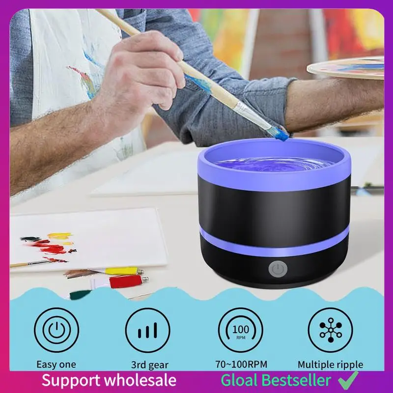 

A38M Paint Brush Cleaner, Electric Paint Brush Cleaner Rinse Cup, Brush For Painting, Artist Brush Cleaning Washer Brush B 10 X