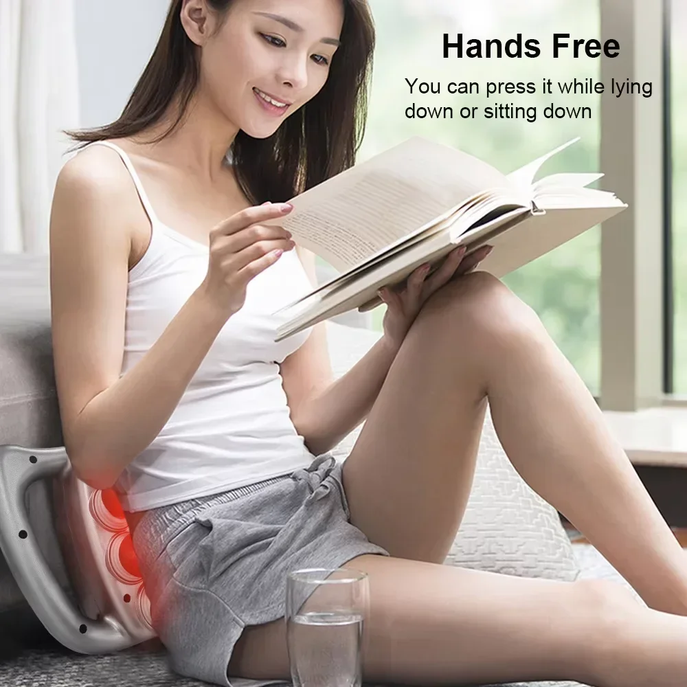 16-Head Muscle Fascia Gun Massage Gun Professional Body Leg Back Shoulder Waist Fascia Gun High Frequency Vibration Massager Gun