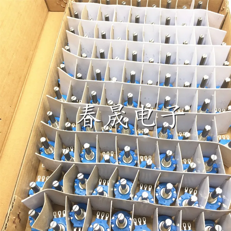 1pcs,RVQ24YS08-03 30S B502 5KΩ,Throttle potentiometer,Shaft length 30mm, effective angle 45 degrees