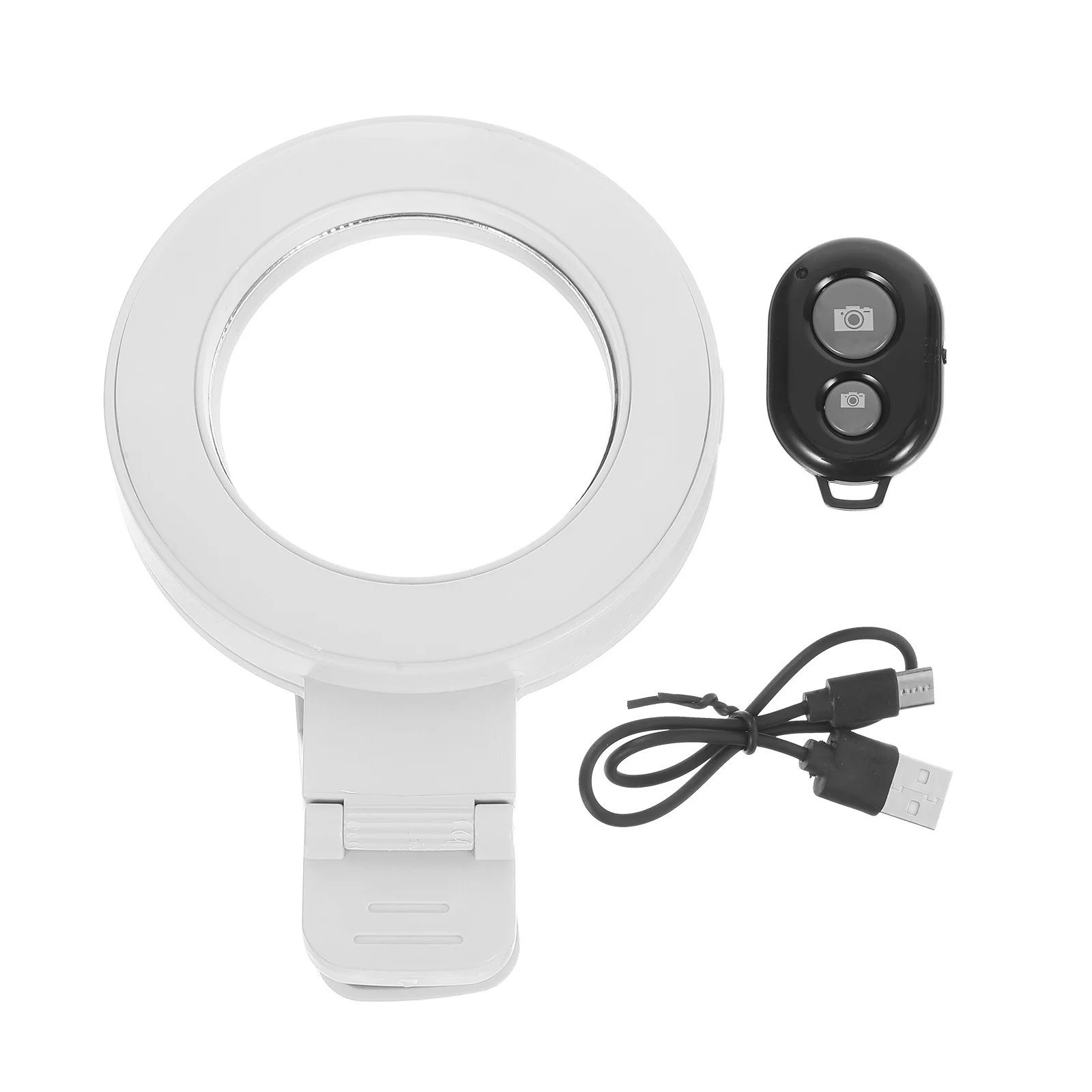 كاميرا خلفية لصور السيلفي مرآة ضوء عالمي بمشبك على ضوء سيلفي للهاتف ومرايا للتصوير الفوتوغرافي المحمول والإضاءة الطبيعية المحسنة #1