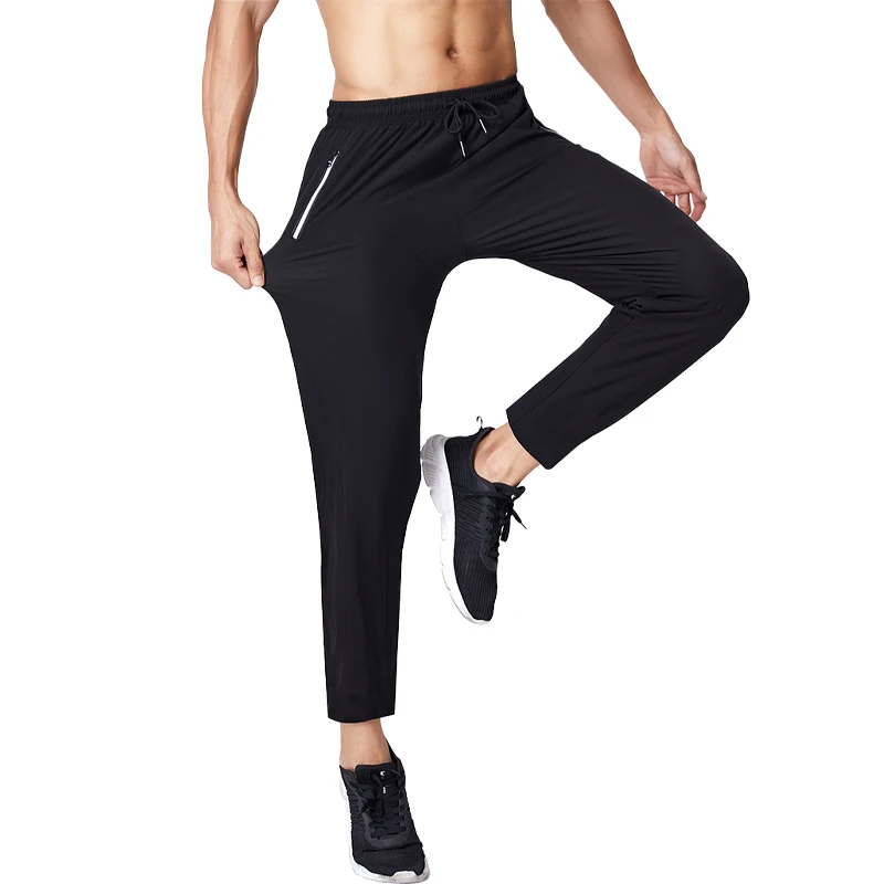 New Men Sport Pants Running Marathon Pants With Pockets Quick Dry Training Jogging Sports Trousers Fitness Casual Sweatpants