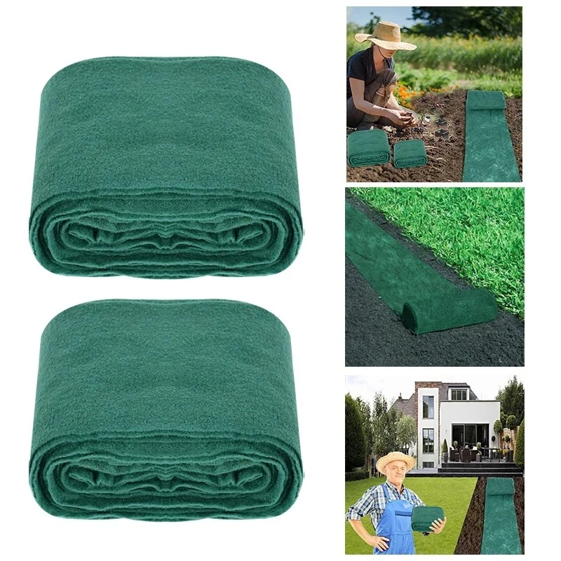 Grass Seedling Mat Lawn Planter Mat for Home Garden Potato Greenhouse Vegetable Planting Fertilizer Moisturizing Germination