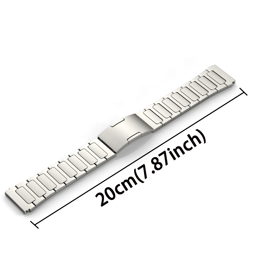 22 مللي متر حزام تيتانيوم لساعة هواوي GT6 Pro 46 مللي متر GT5 Pro GT4 46 مللي متر حزام معدني فاخر للرجال لساعة Amazfit Balance GTR 4 3 2