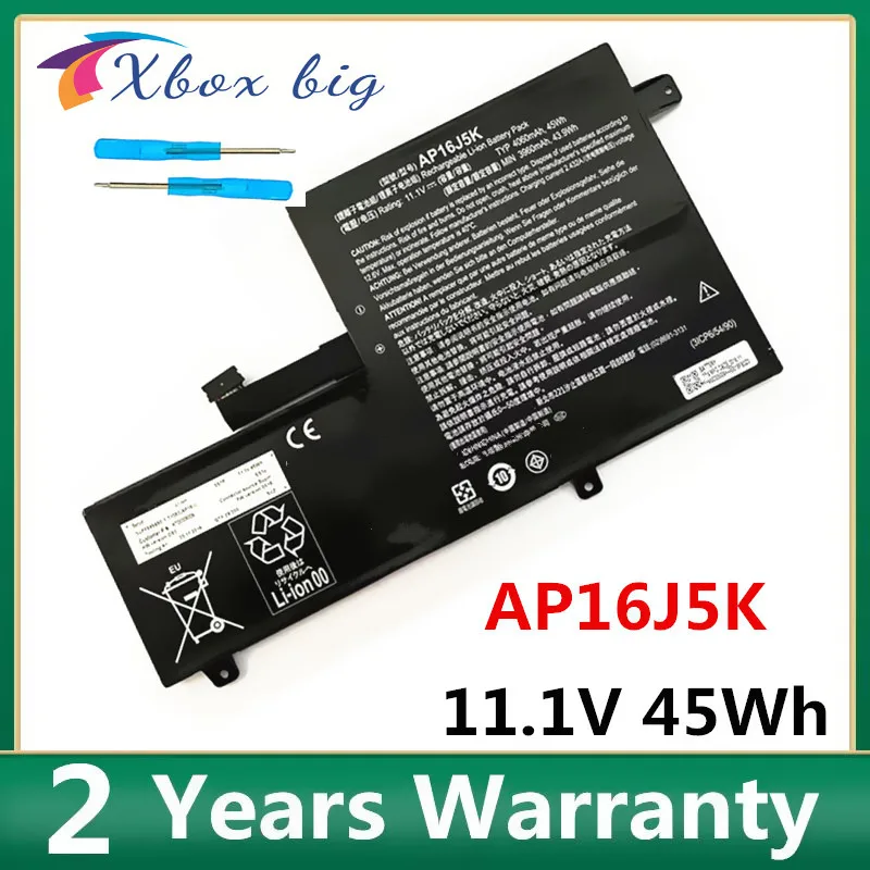 

New AP16J8K AP16J5K Laptop Battery For Acer Chromebook 11 N7 C9J0 C02H C118 C8VE C42N C731T-C9M4 C96J C5B8 C11A C0X8