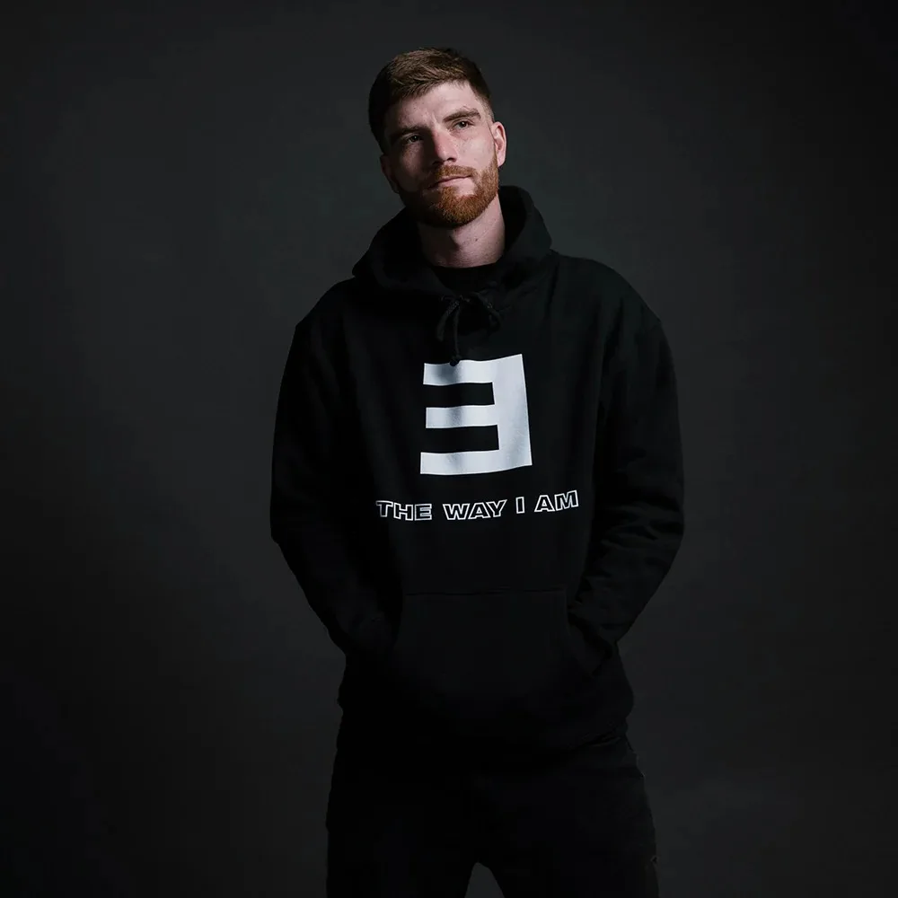 

2025 Autumn and Winter The Way I Am Hoodie (Black) High-end Luxury Is for Both Men and Women Top Y2k