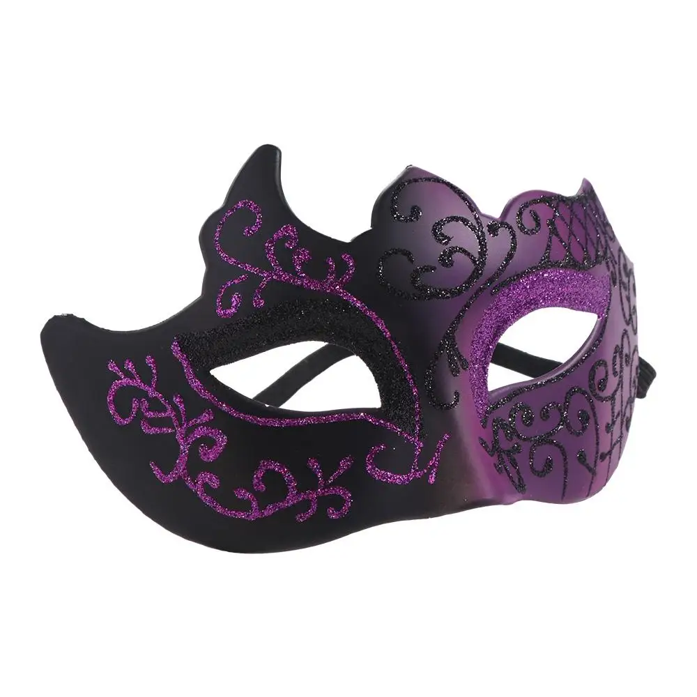 Maschera The Phantom Dancer Maschera Mezza maschera Forniture per feste di ballo Maschera di Venezia Maschere di Halloween Puntelli cosplay per feste Maschera glitterata