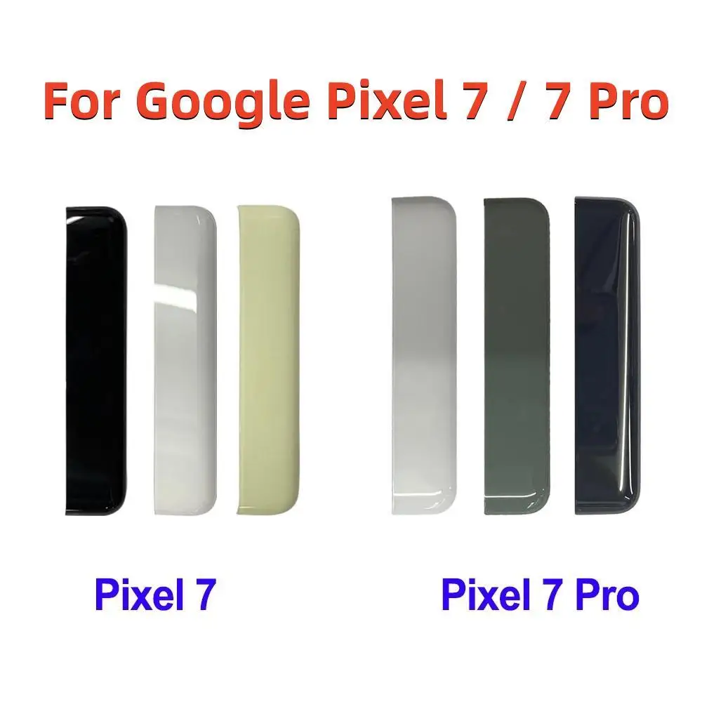 

Новинка для Google Pixel 7 Pro задняя крышка стеклянные полосы запасные части задняя крышка батарейного отсека стеклянные полосы