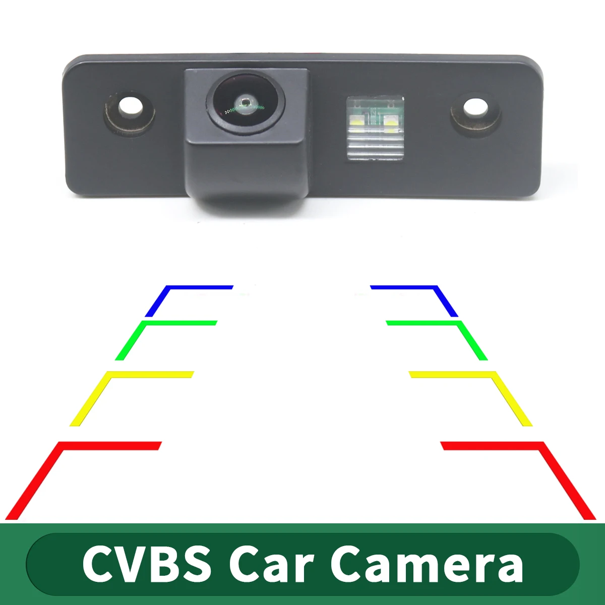 CCD 170° Vehicle Rearview Reverse Camera For Ford Fiesta MK5 Hatchback 2002 2003 2004 2005 2006 2007 2008 Car Waterproof Camera