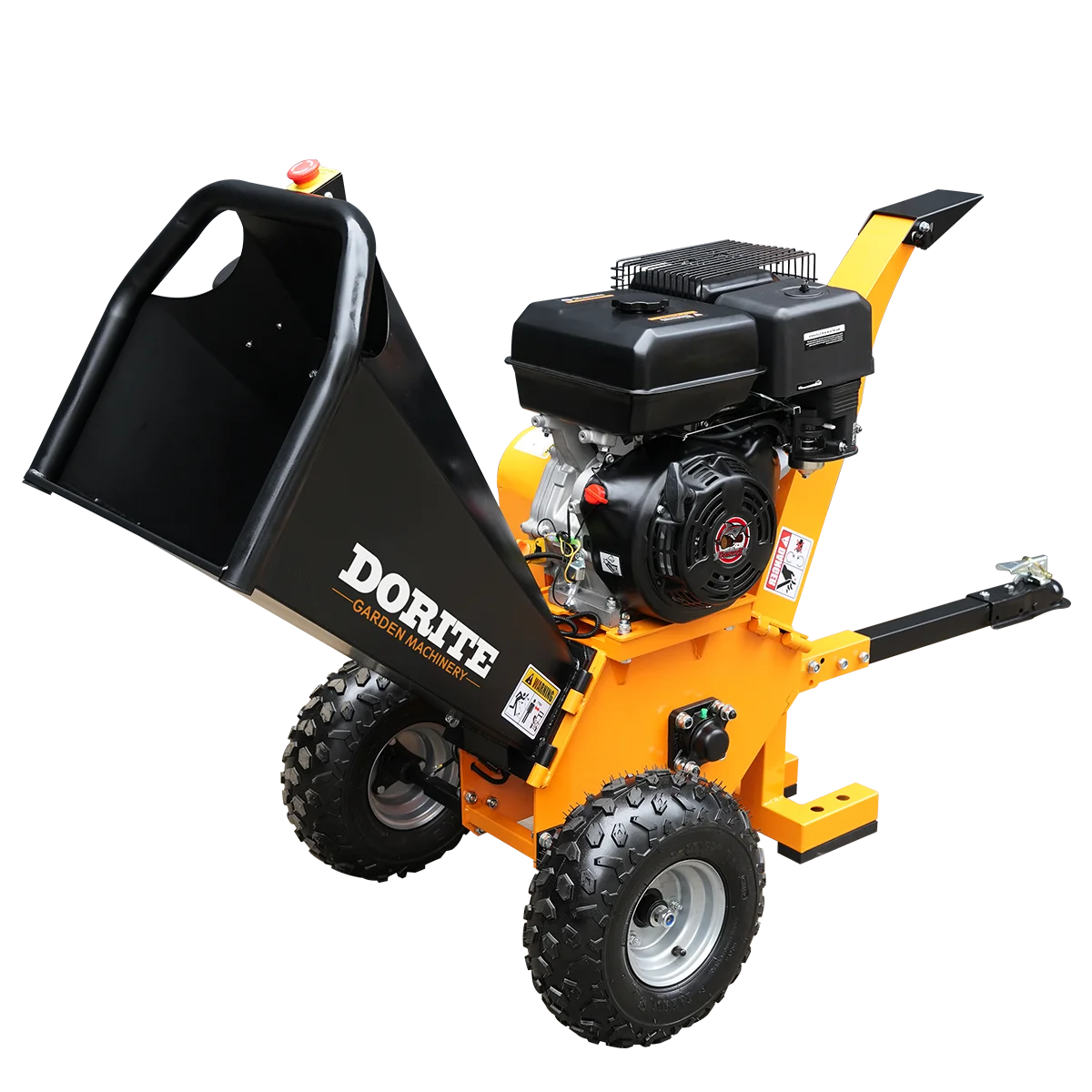 

420CC 15 Powered 5-дюймовый садовый лесень новая машина барабан дерево лист измельчитель древесины