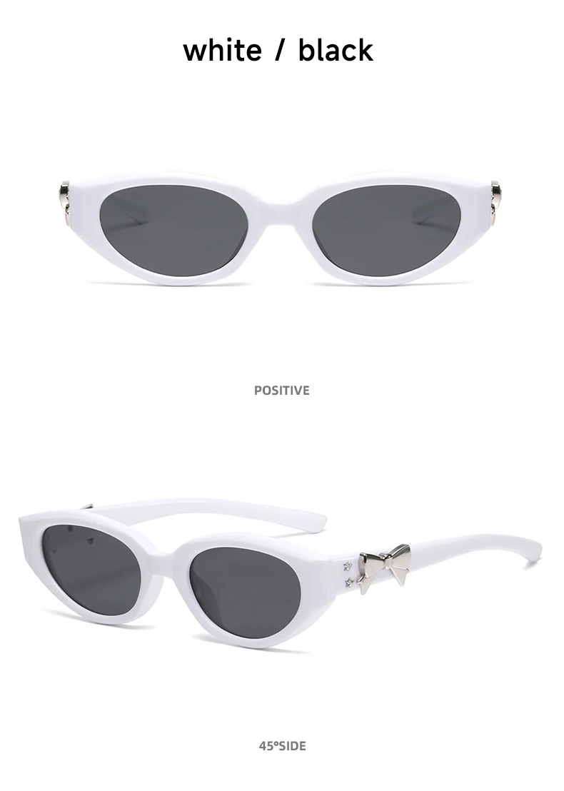 Mode Cat Eye Sonnenbrille Frauen Hohe Qualität UV400 Sonnenbrille Retro Brillen Bogen Verschönerung Oculos Marke Designer Sonnenbrille – Detail 12