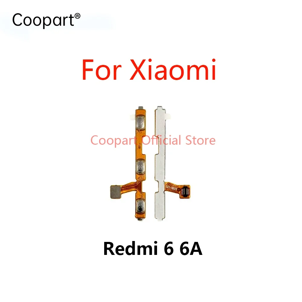 Power on/off & volume up/down buttons flex cable Replacement for Xiaomi Redmi 6 6A 6Pro Mi A2 Lite phone