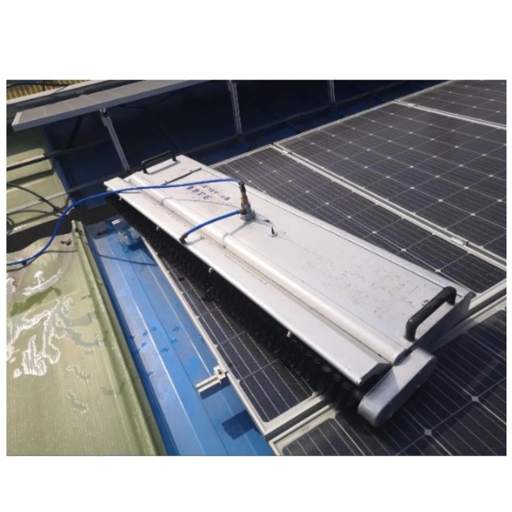 Photovoltaic remote control robot cleaning equipment/roof distributed remote control cleaning machine/ image 3
