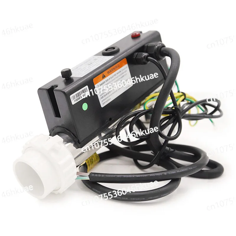 

1KW/2KW/3KW Swimming Pool Massage Bathtub Heater Thermostat Swimming Pool Electric Heating Equipment Circulation Heating