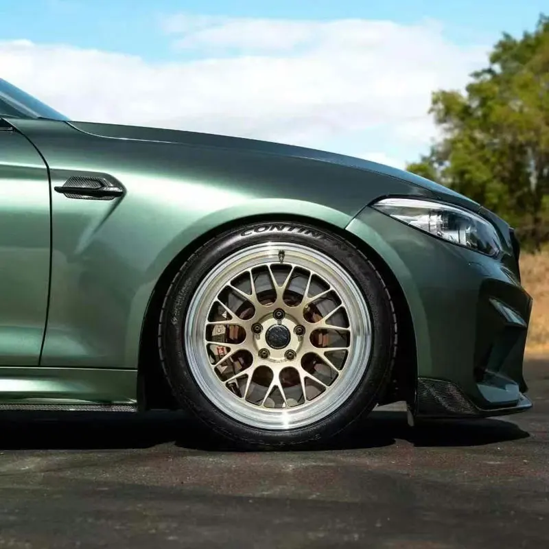 Professional Custom Forged Wheels High Polished Shine Lip 18 19 20 21 22 23 24 Inch 2 Pieces Car Rims Car Forged Wheel Hub