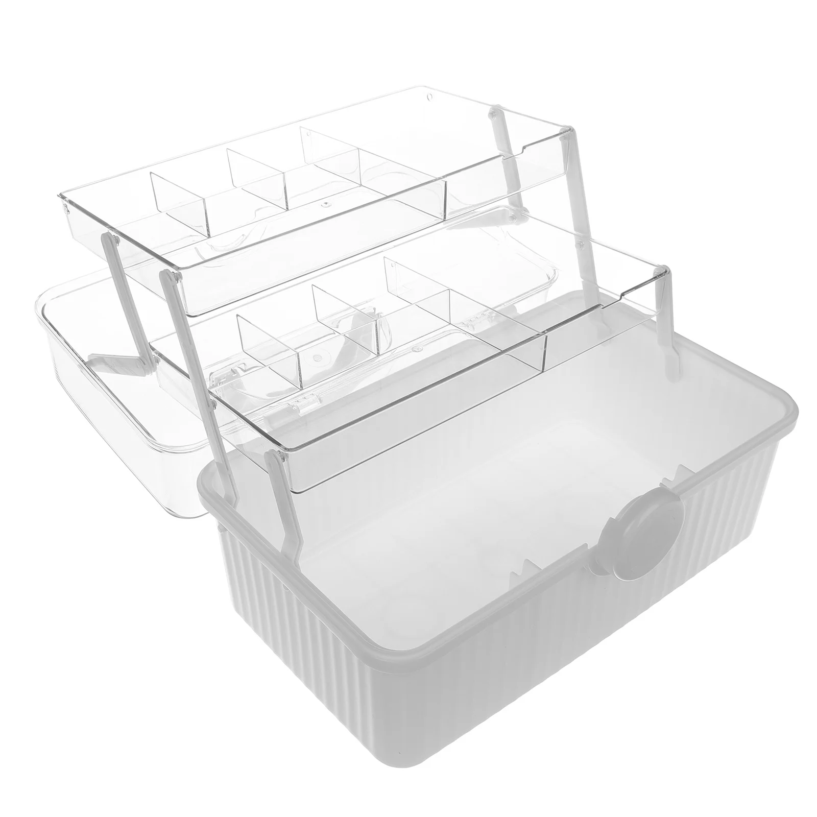 

Large Capacity Medical Box Organizer Portable Medicine Storage Box Travel Home Medical Supplies Organizer Medicine Storage