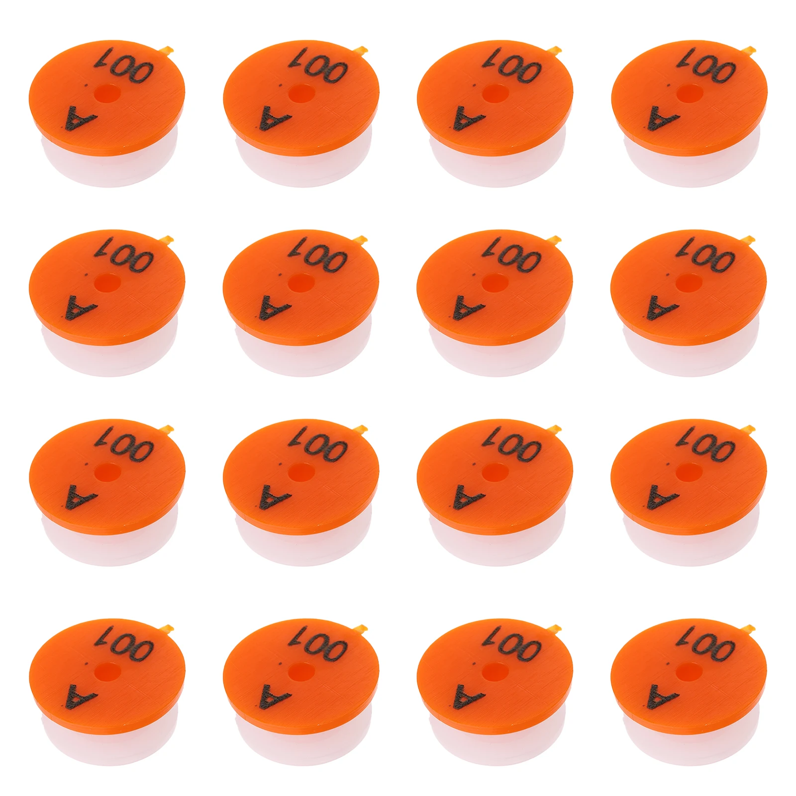 

100Pcs Ear Tags for Rabbits Numbered 1-100 Animal Identification System Dogs Small Livestock Farm Use High Visibility Long Term