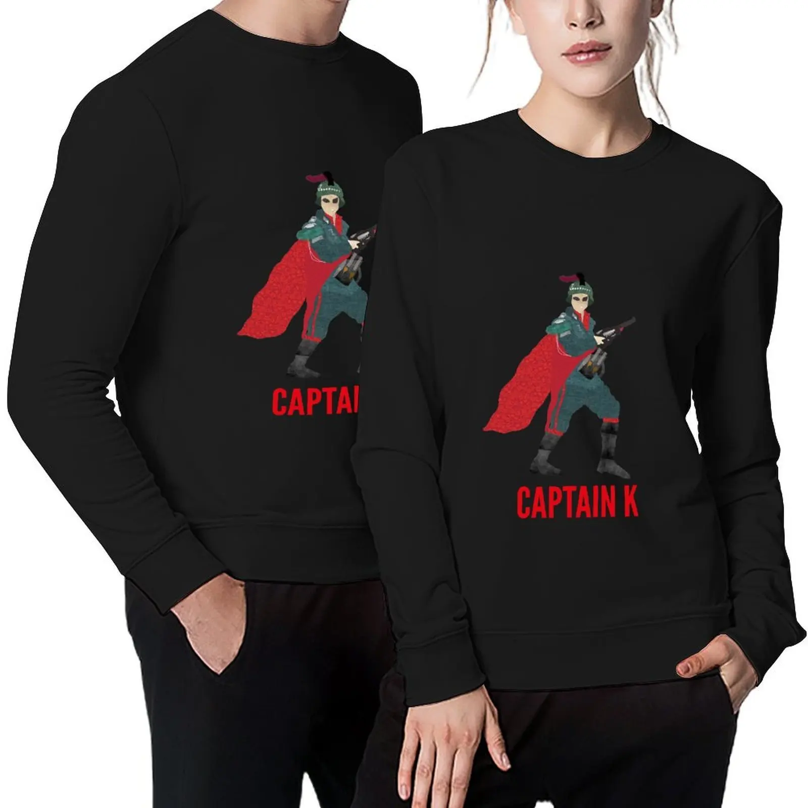 

Captain K - Jojo Rabbit Pullover men's clothes winter clothes men clothes anime clothing sweatshirt