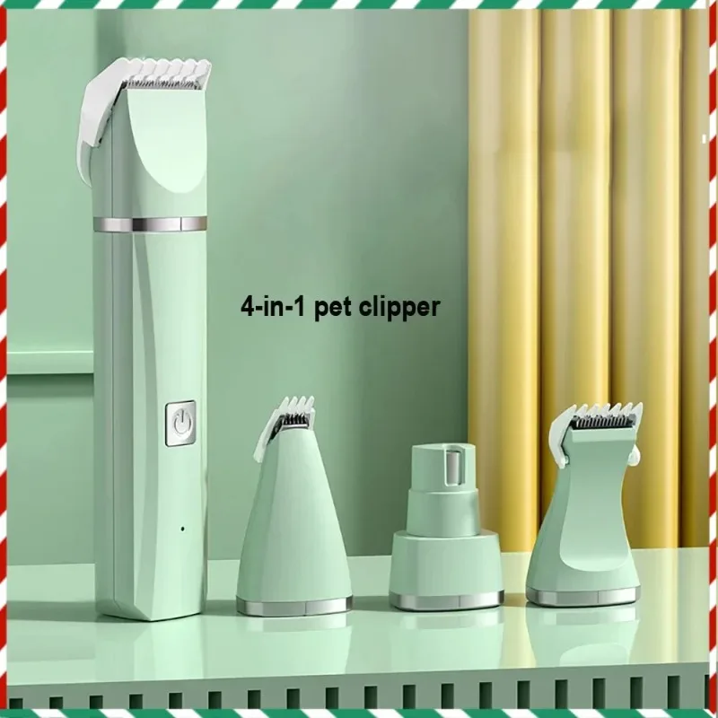 

Dog Clipper 3 in 1 Pet Electric Hair Shaver With Cat Nail Grinder Trimmer Dog's Haircut Grooming Tools Cat Claw Cutter