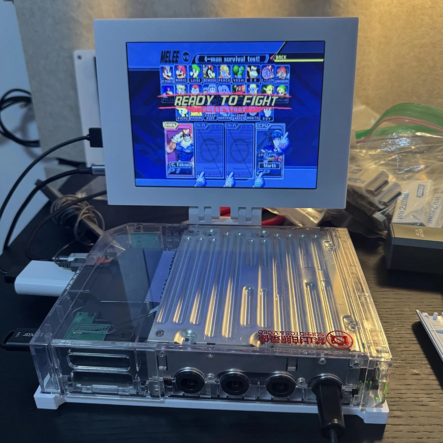 

NINTEND O Wii Game Console 8 INCH 4:3 LCD SCREEN, DIY Mini Monitor, Portable Display , Foldable with Speaker