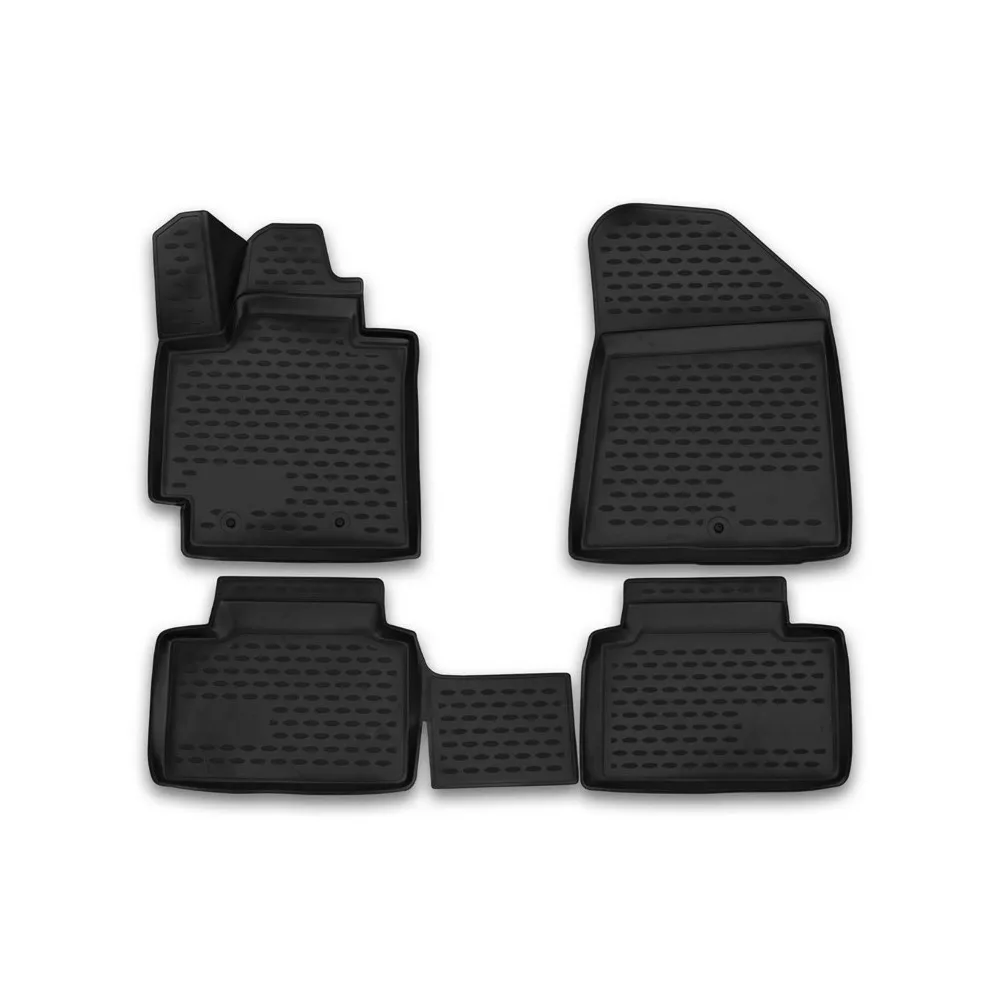 

Floor Mats Liner for Kia Soul EV 2015-2019 Black TPE All-Weather 4 Pcs United States