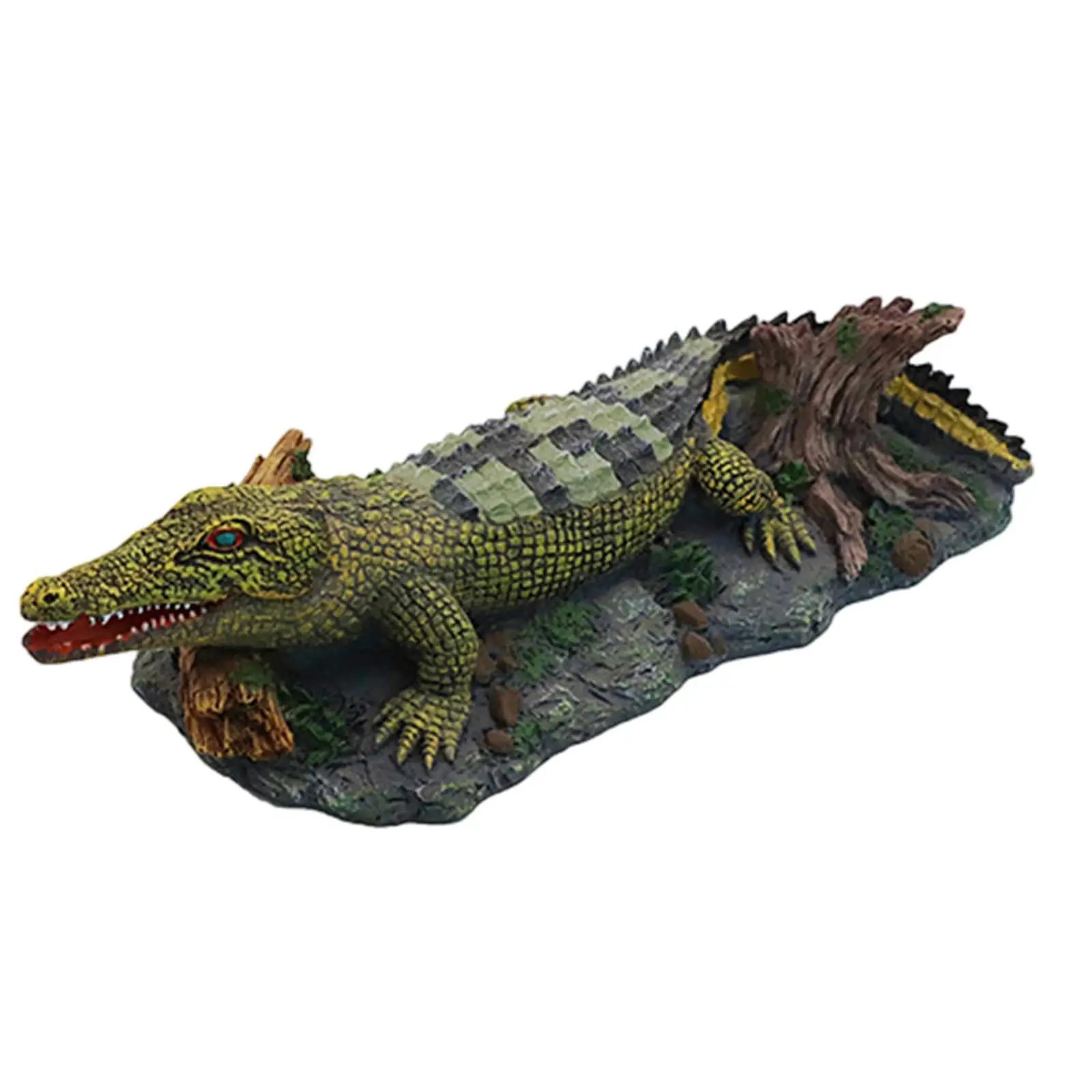 

Аквариумный крокодиловый орнамент, барботерные украшения для аквариума, аквариумный пузырь