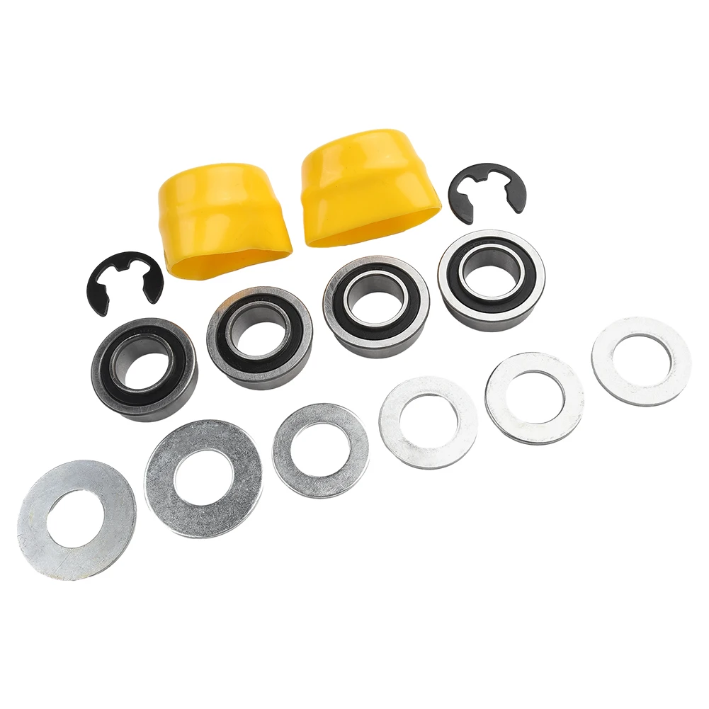 

Outdoor Living Lawn Mower New Hubcaps Sealed Flanged Wheel Bearings Fixing Washers Kit M14338 Switch Brand New