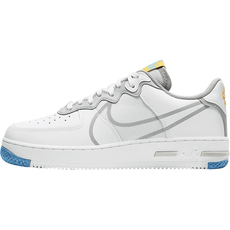حذاء رياضي كاجوال للرجال من Nike AIR FORCE 1 REACT Air Force 1 CT1020-100