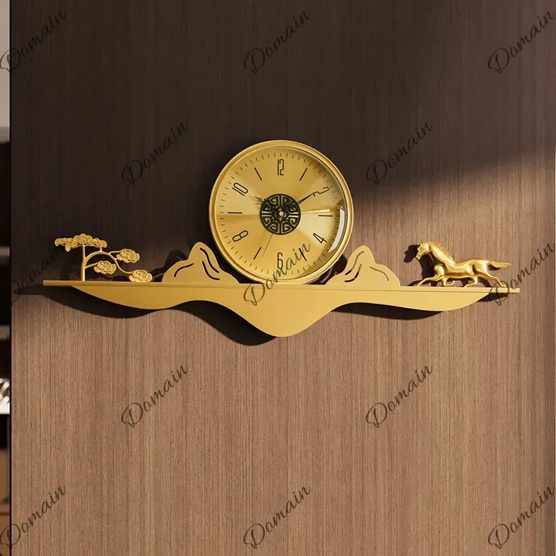 ZL Creative Luxury Clock Wall Living Room Big Size Restaurant Design Fashion Wall Clocks Bedrooms Horloge Murale Home Decoration
