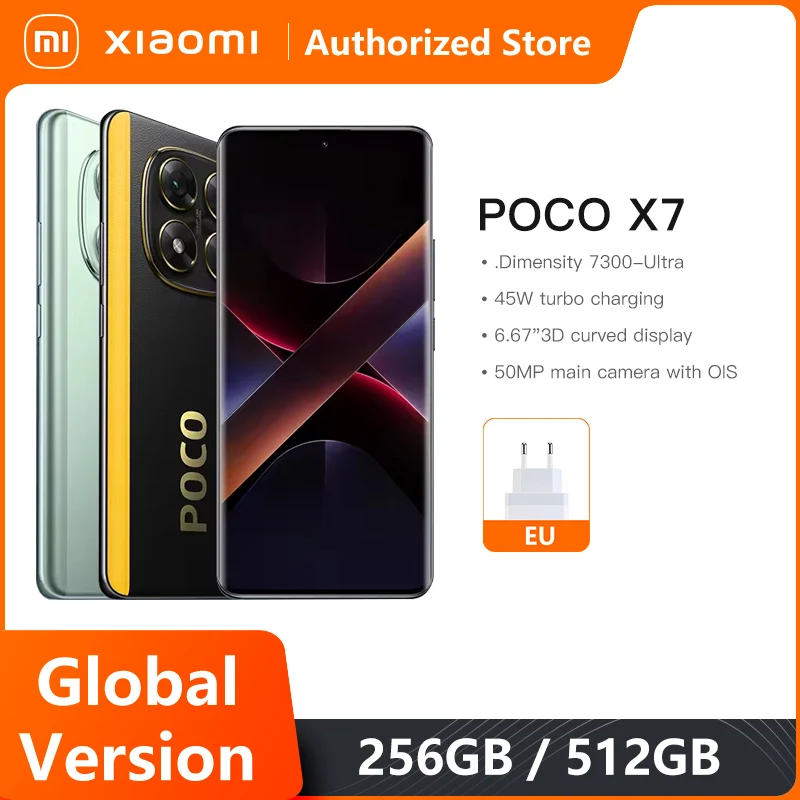 Смартфон POCO X7 — глобальная версия