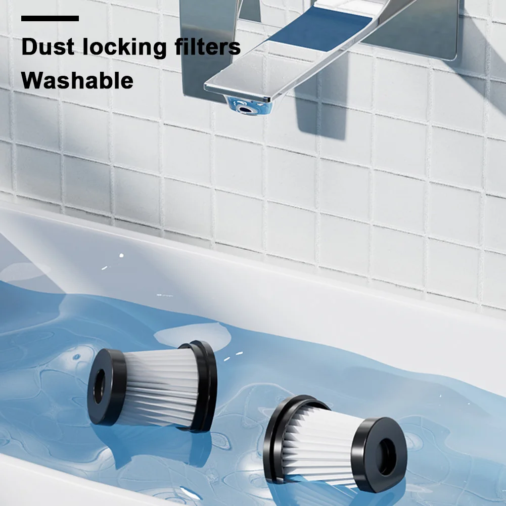 

Mini Vacuum with Blower Strong Suction Mini Powerful Cleaning Machine Rechargeable Cordless Vacuum Duster for Home Pet & Office