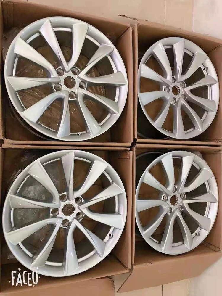 Factory direct sales 2021 Tesla model 19 inch rims suitable for tesla 3 accessories. 1044264