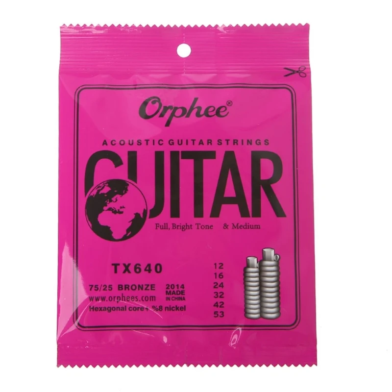 TX-620 TX-630 TX-640 Practiced Steel Strings Coated For Electric Guitar Dropship