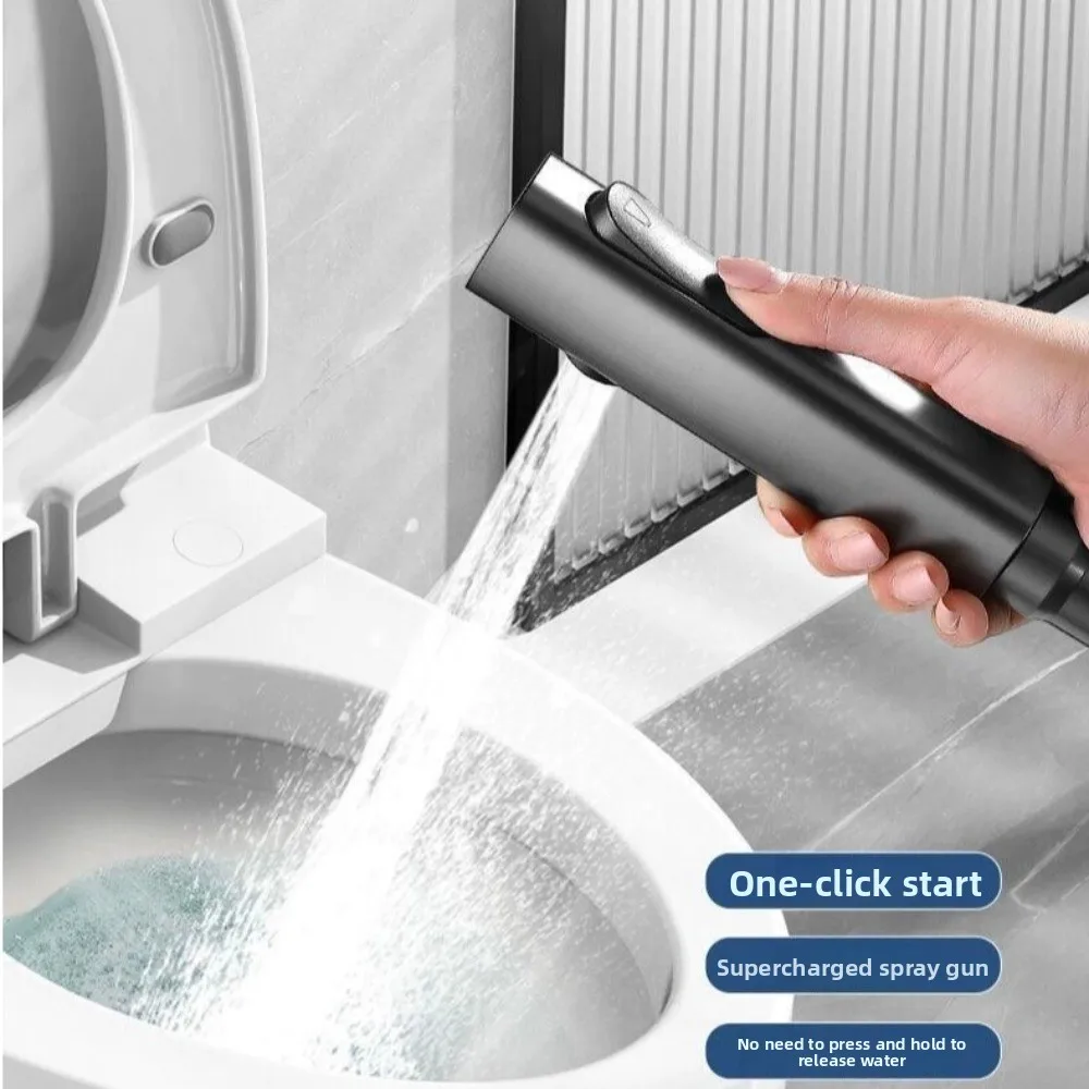 

Water-saving Handheld Bidet Sprayer Set High Pressure Non-leakage Toilet Douche Adjustable Easy To Install Bathroom Shower Head