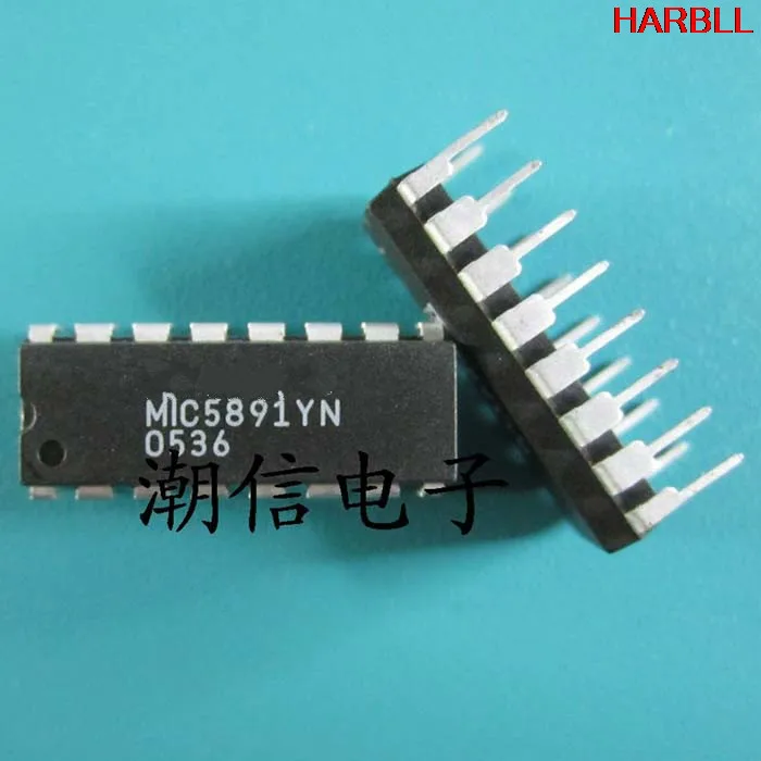 

10Pcs MIC5891YN"DIP-16" New