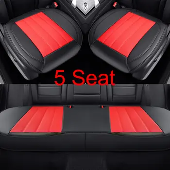 適用於賓士所有車型 E-Class W210 W212 W213 C207 C238 的全覆蓋 PU 皮革汽車座椅套墊,汽車配件 8 最佳銷售 賓士E級真皮座椅套 - №6