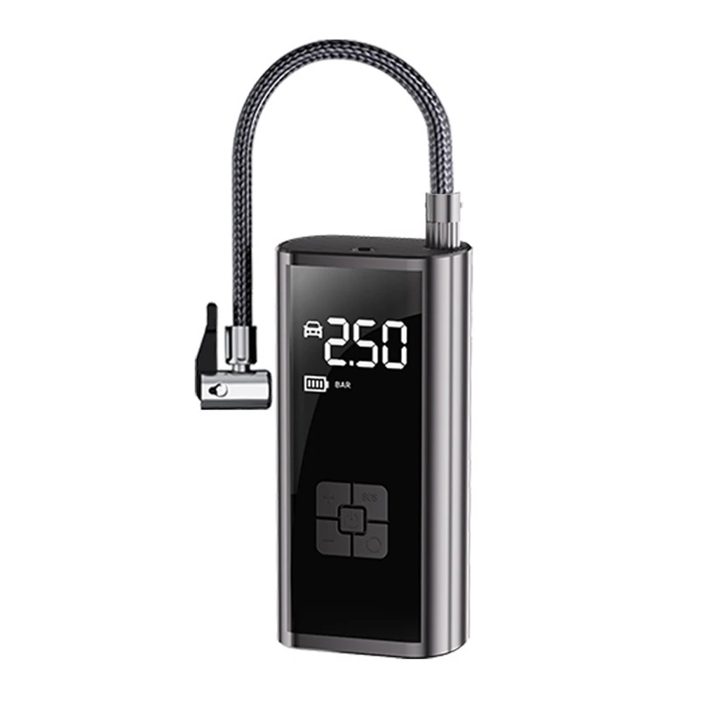 

Ручной воздушный насос, 150 фунтов на квадратный дюйм, беспроводной насос, функция автоматического отключения, настройка давления для велосипедов