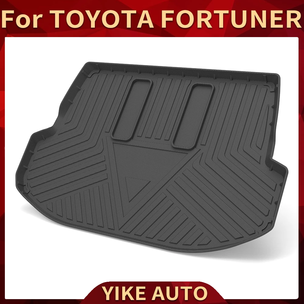 

Для TOYOTA FORTUNER G2 2016-2023 автомобильный грузовой вкладыш всепогодный TPE нескользящий коврик в багажник водонепроницаемый лоток аксессуар для ковра багажника