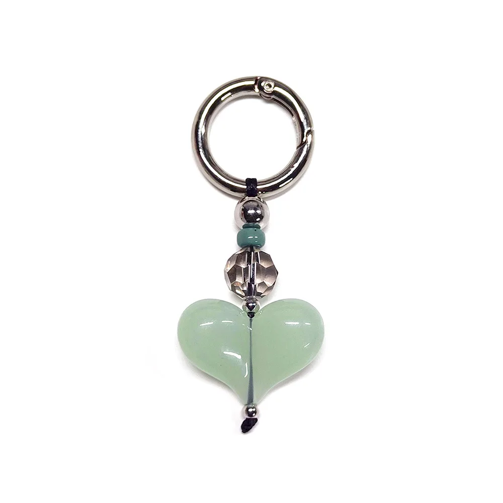 HERLOOK Keychain Bag Charm Y2K Style Big Size Love Heart Pendant Chain for Key & Bags Trendy Women Accesories