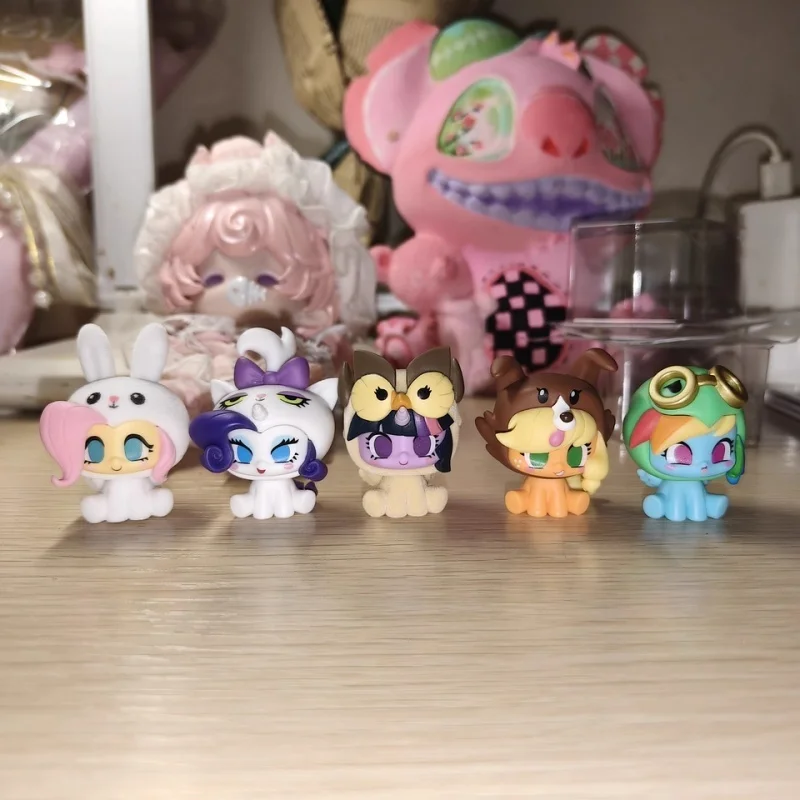 

Card Game Pony Mini Doll Blind Box Assembly Hanging Card Pendant Anime Accessories Toy Anime Cartoon Game Collection Accessories