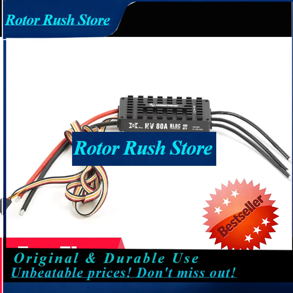 RoRuSOriginal Hobbywing XRotor Low V Pro 100A 80A HV V3 ESC For DIY Agricultural Multirotor Drone High-voltage Version Of ESC