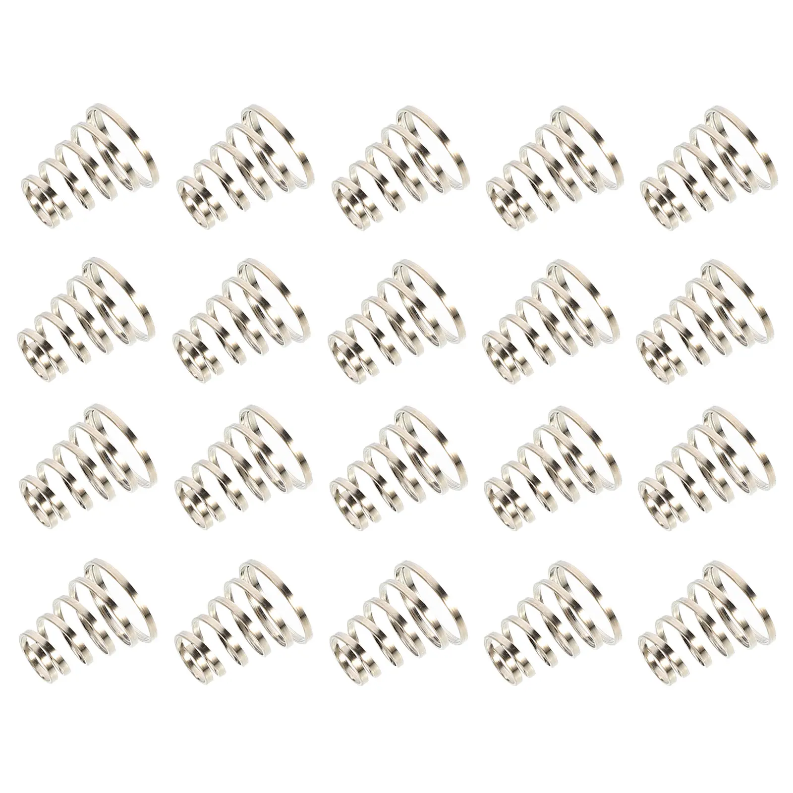 

24pcs Quick Release Lever Spring Bike Wheel Parts Replacement Stainless Steel Skewer MTB Springs Component Elastic Pad Prevent