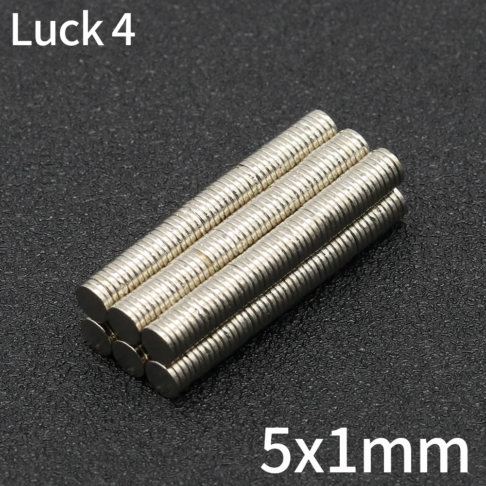 

100/200/500/1000Pcs Small Round Magnet 5x1 Neodymium Magnet N35 5mm x 1mm Permanent NdFeB Super Strong Powerful Magnets imans