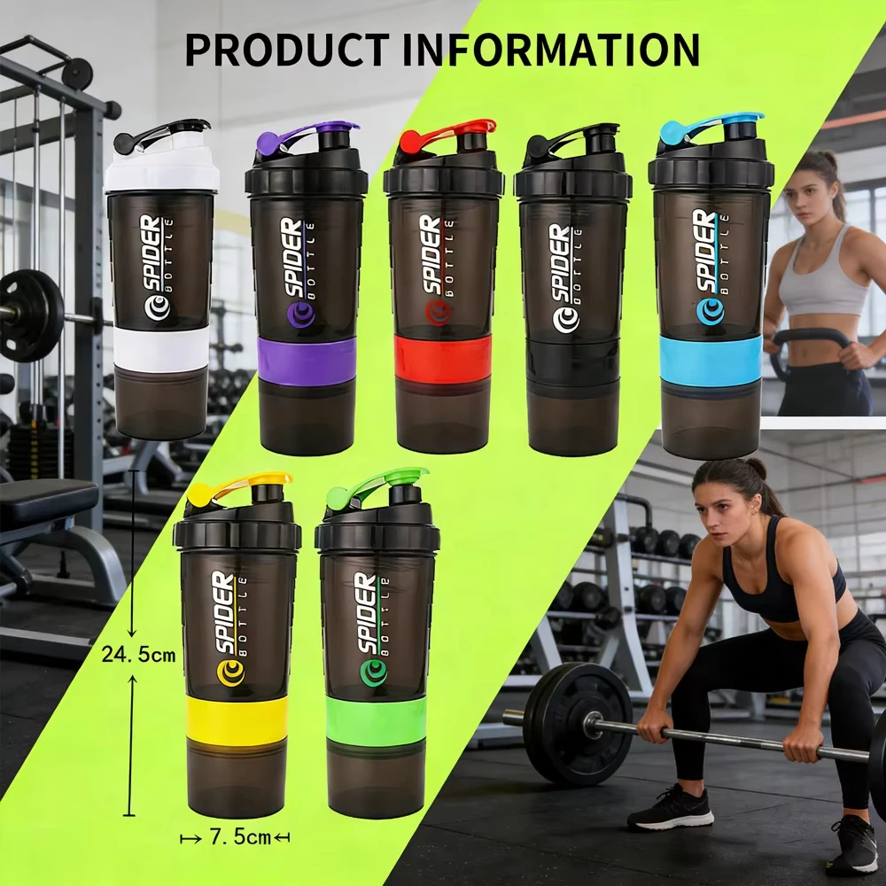 Protein Bar - Botol Pengocok Protein Berkapasitas Besar dengan