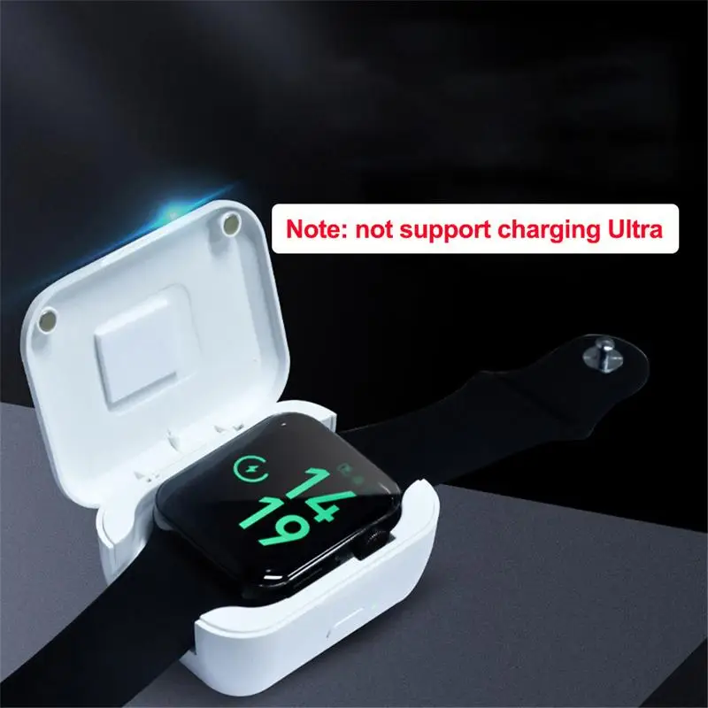 Портативное зарядное устройство для часов, легкое магнитное зарядное устройство для часов, 750 мАч, компактная зарядная подставка для смарт-браслета для домашней туристической компании