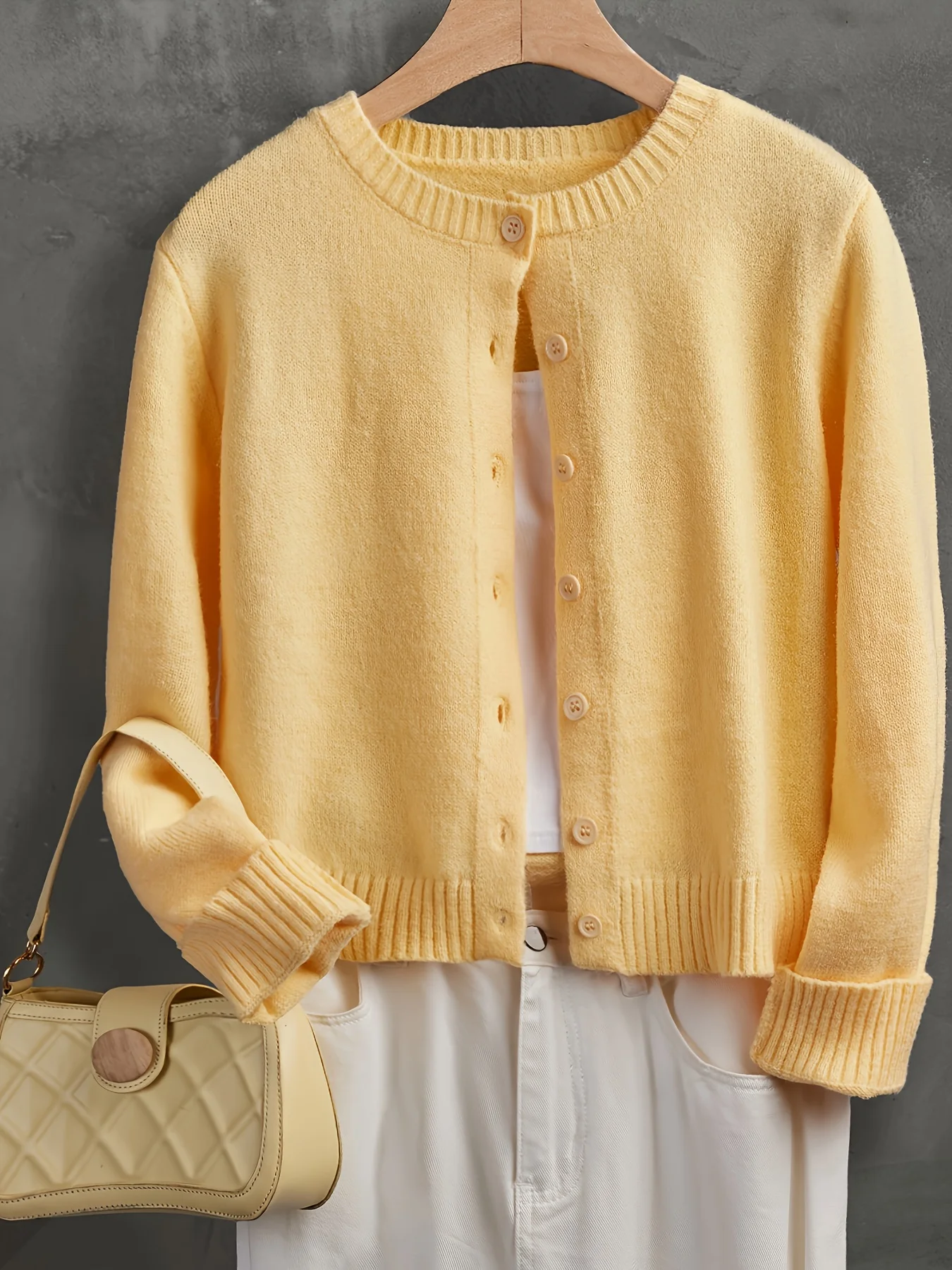 Thumbnail 3 - #55 Best Button Front Knit Cardigans to Buy In 2026