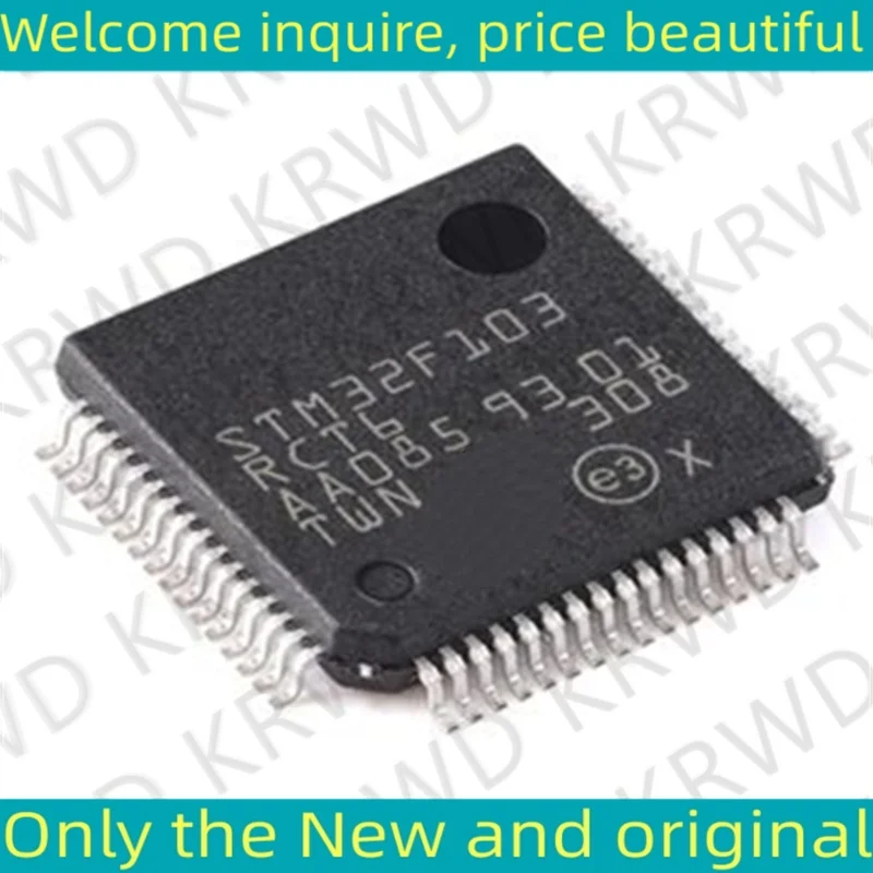 

5 шт. STM32F103 RCT6, новый и оригинальный чип IC STM32F103RCT6 STM32F103 LQFP64