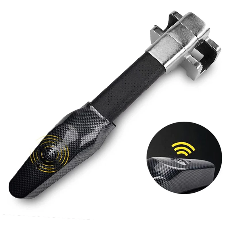 Universal Car Steering Wheel Lock Universal Security Car Anti Theft Safety Alarm Lock Retractable Anti Theft Protection T-Locks