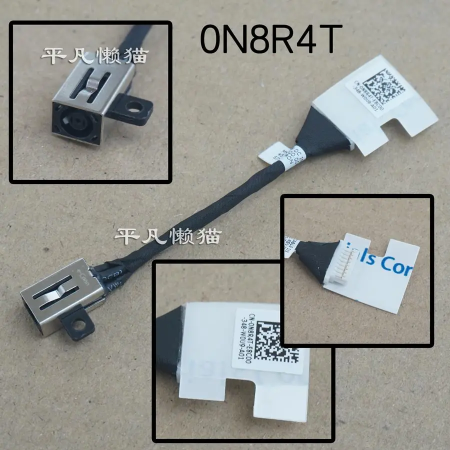 For  Dell Latitude E3410 E3510 power interface charging head 07DM5H 0N8R4T